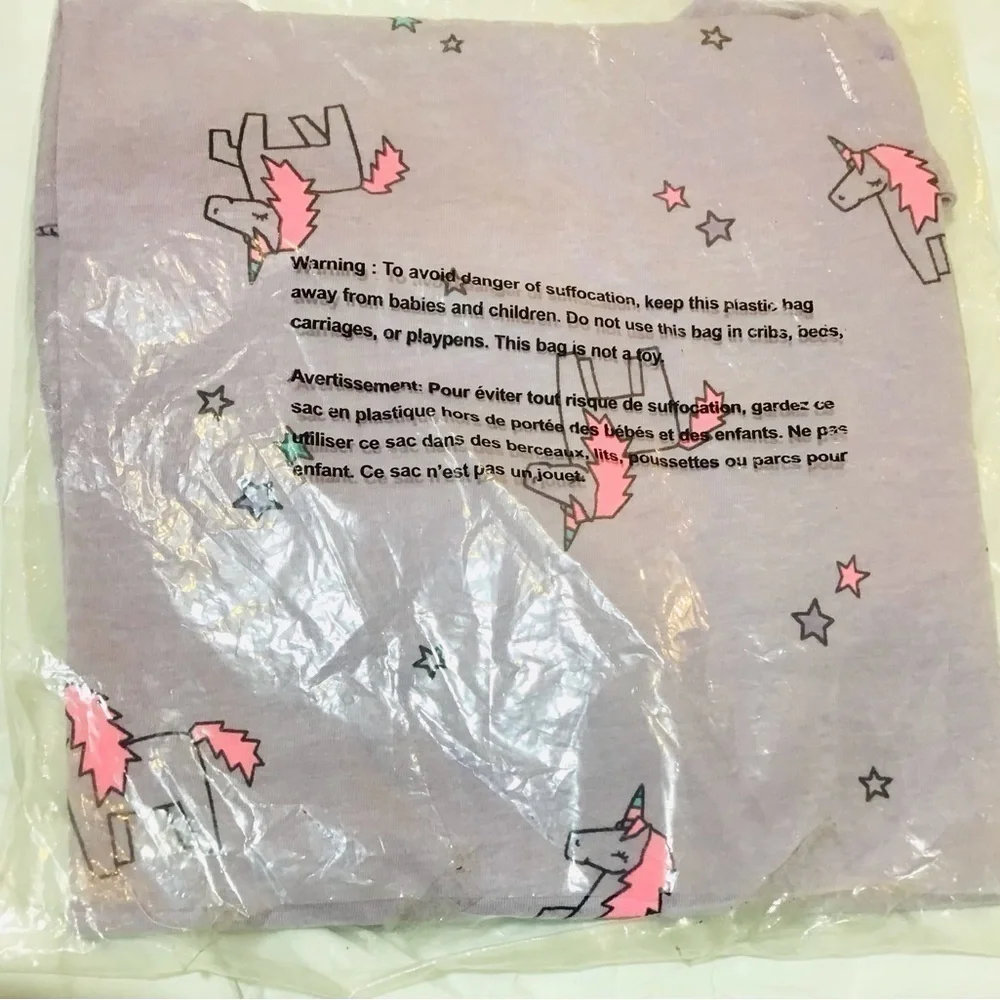 Justice Stars And Unicorns Long Sleeve Shirt